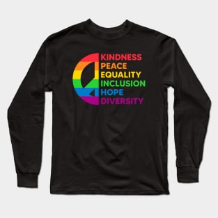 Kindness and Peace Long Sleeve T-Shirt